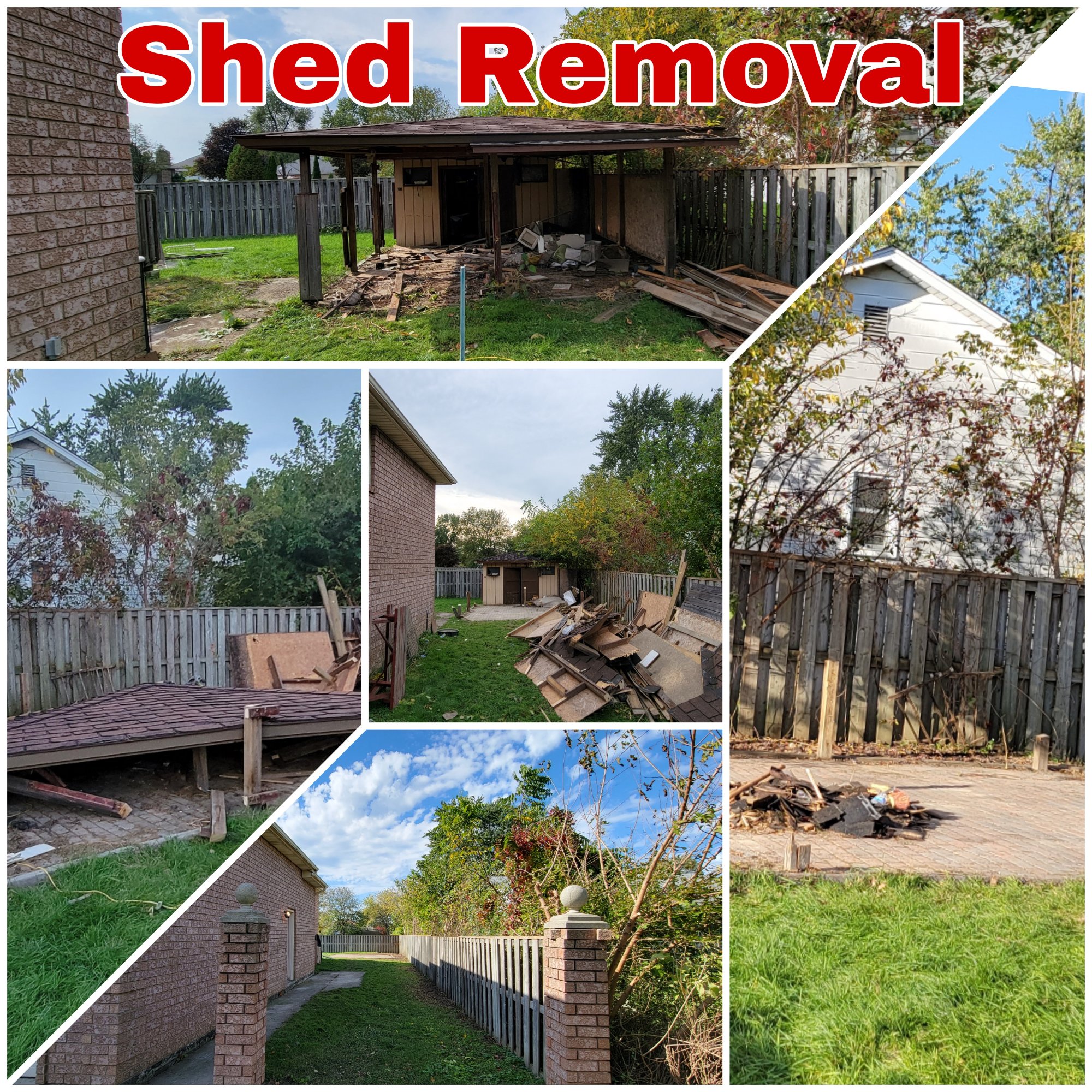 Shed Removal