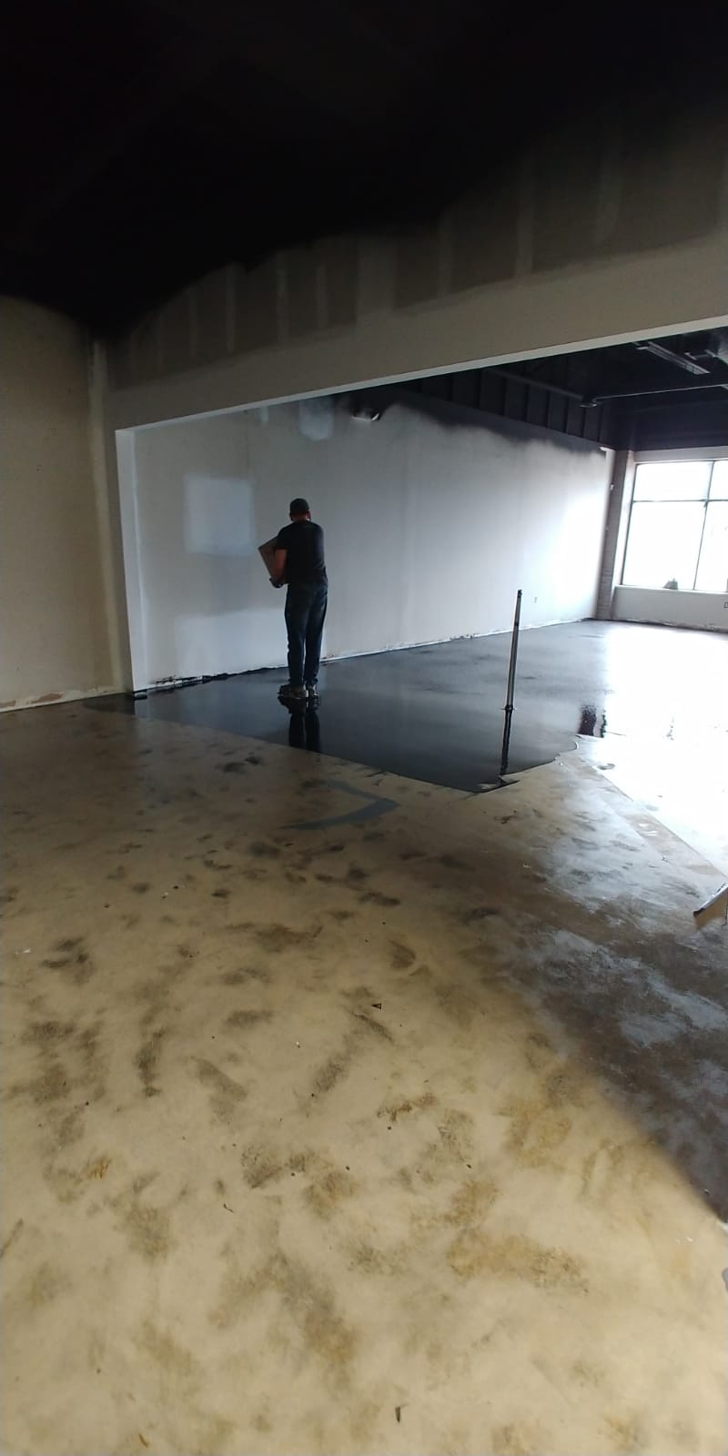 Commercial Epoxy — Room 2 - Before