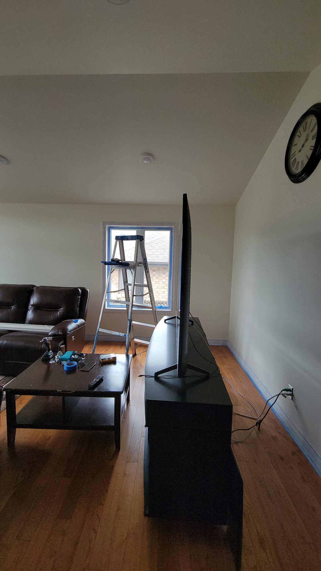 Living Room Painting - Before