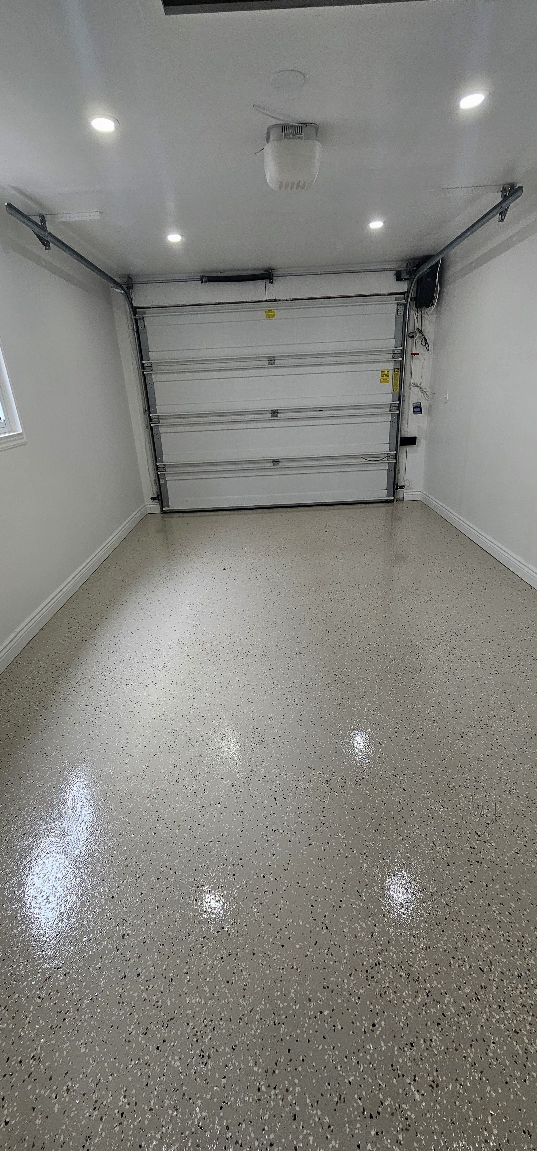 Garage & Porch (2nd Job) — After (Garage Epoxy Floor)